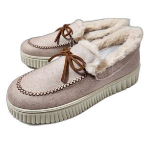 Skechers Cozy Ojai Women’s 11 Indoor Outdoor Faux Fur Comfort Slippers NWB